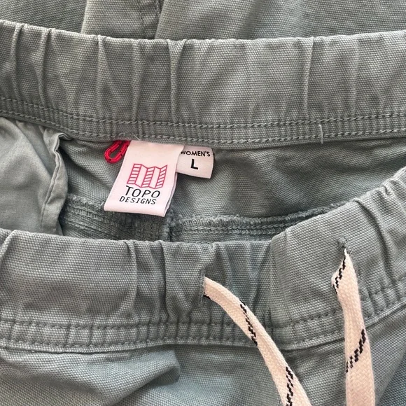 Topo Designs - Dirt Pants - Women's - Sage / Large - Picture 12 of 15